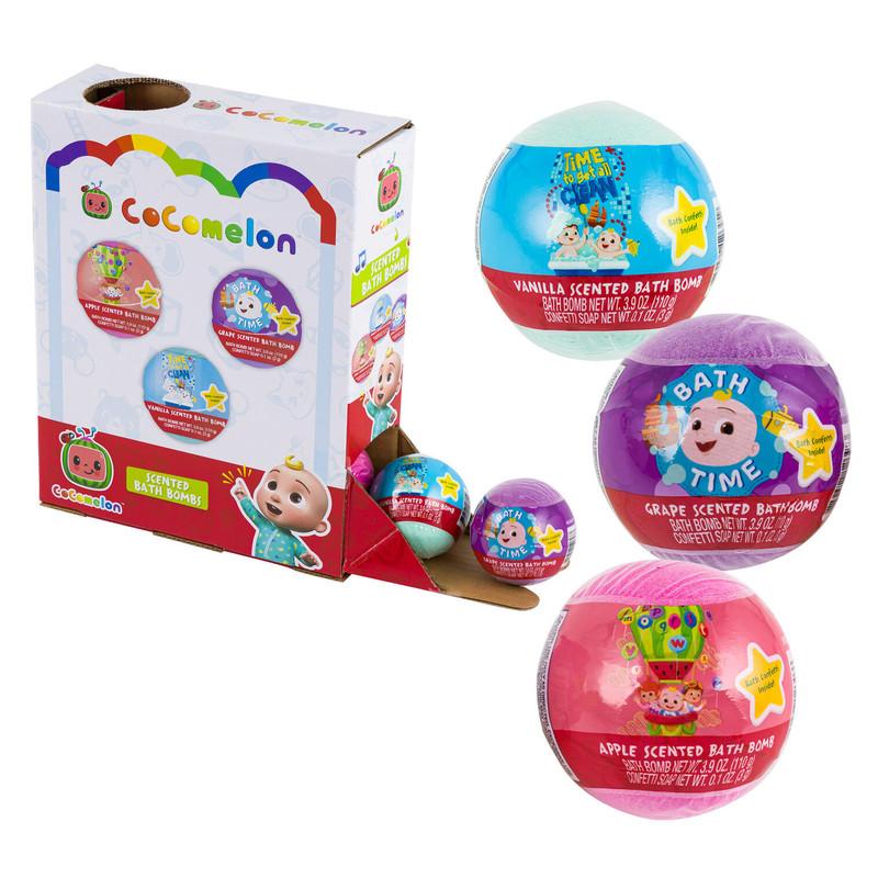 CoComelon Scented Bath Bombs, Assorted image