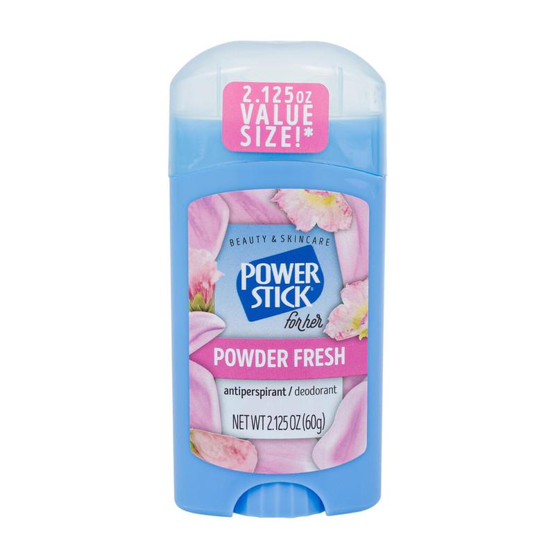 Power Stick for Her Antiperspirant and Deodorant, 2.125 oz, Powder Fresh image