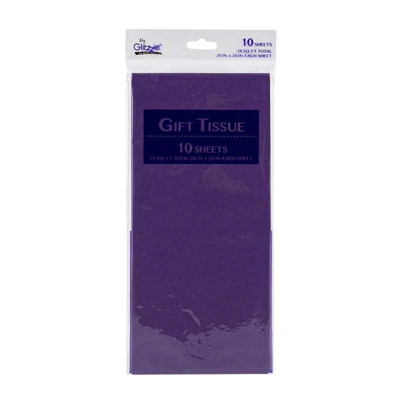 Gift Tissue Paper 10 Sheets, Purple image