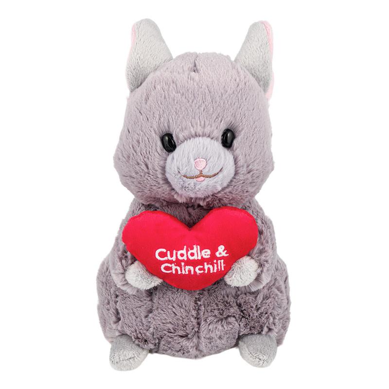 Aurora Just Sayin Cuddle & Chinchill Chinchilla Plush Stuffed Animal, 9" image