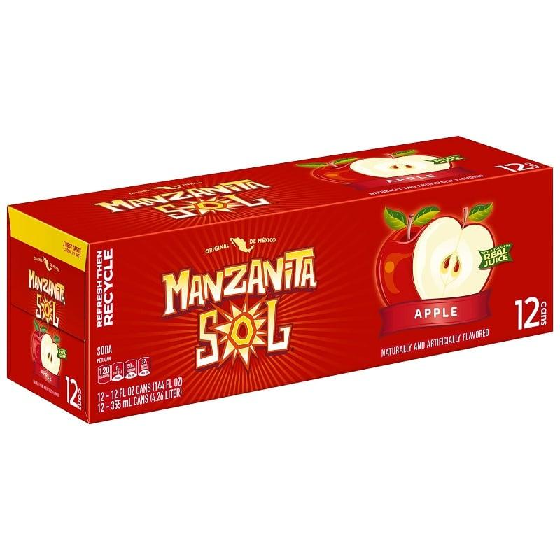 Manzanita Sol® Apple Soda 12pk – 24 / Case image
