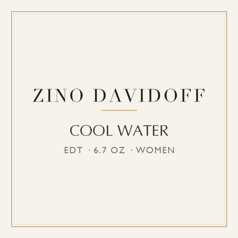 COOL WATER - Zino Davidoff - EAU DE TOILETTE SPRAY 6.7 oz Women image
