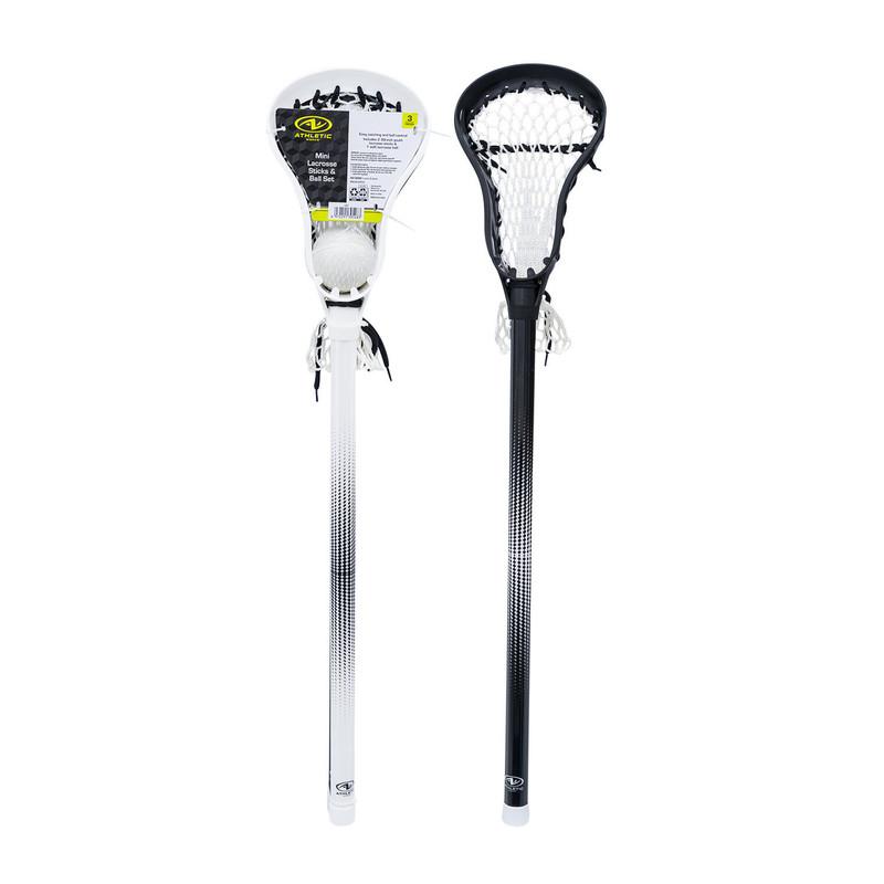 Mini Lacrosse Sticks and Ball Set for Kids, 3 Pcs image