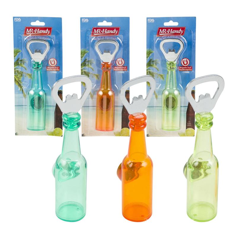 Magnetic Bottle Opener- 3 Assorted Colors image