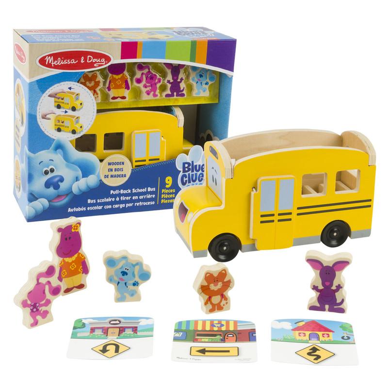 9pc Blues Clues Pull-Back Toy Set image