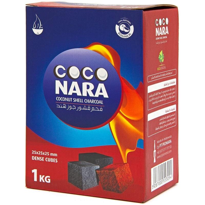 Coco Nara 1kg Big Charcoal Cubes – 48 / Display image