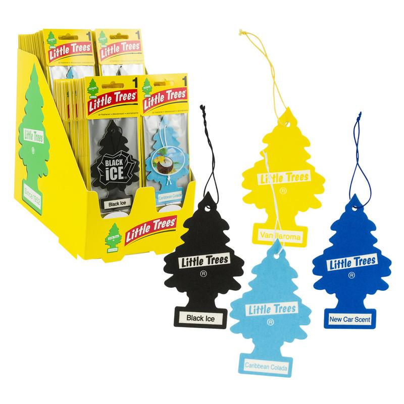 Little Trees Scented Air Freshener - 1 Per Pack - Scented Paper - Disposable - 4 Assorted Scents image
