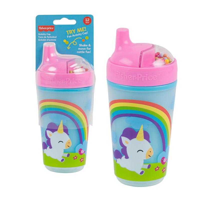 Fisher Price Popcorn Unicorn Activity Cup- 10oz