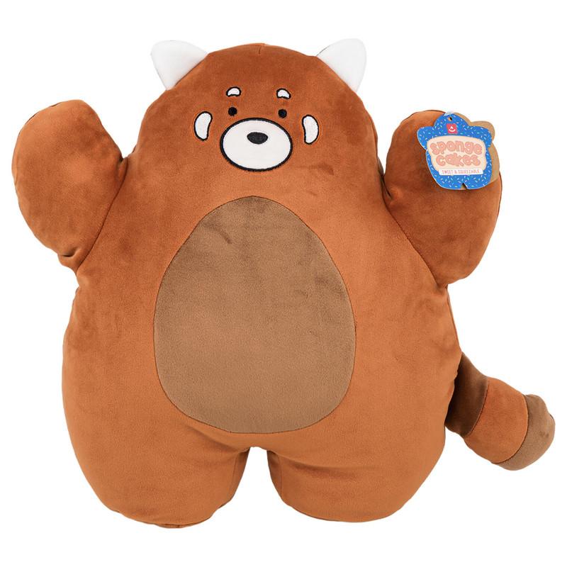 Aurora Spongecakes Red Velvet Panda Plush Stuffed Animal, 16"