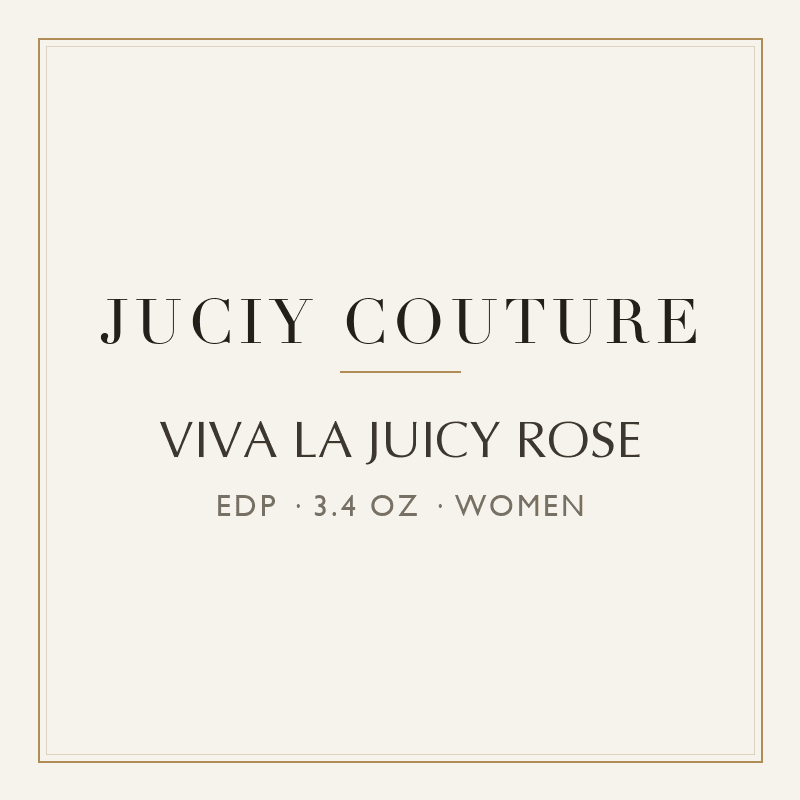 VIVA LA JUICY ROSE- Juicy Couture - EAU DE PARFUM SPRAY 3.4 oz / 100 ml Women Tester image