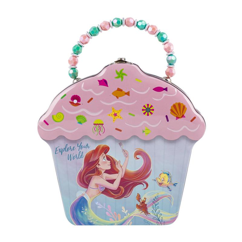 Disney The Little Mermaid Embossed Cupcake Purse with Beaded Handle image