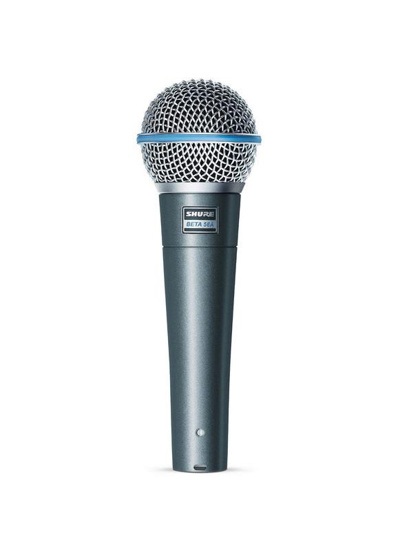 Shure BETA 58A Supercardioid Dynamic Vocal Microphone image
