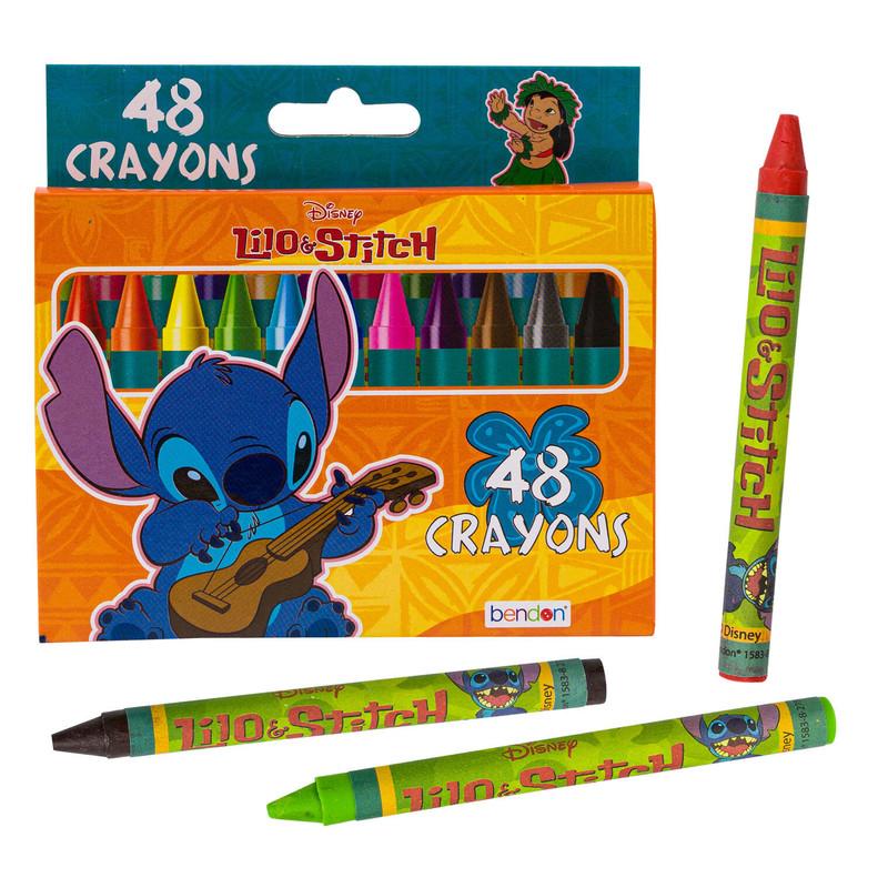 Disney Stitch Crayons, 48 Count image