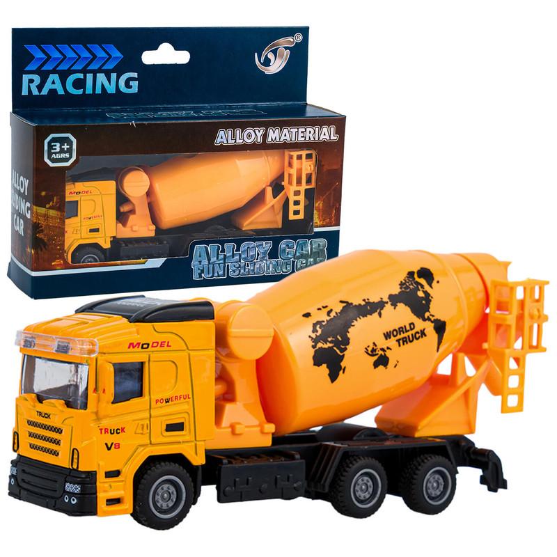 Alloy Fun Sliding Concrete Mixer Toy Truck image