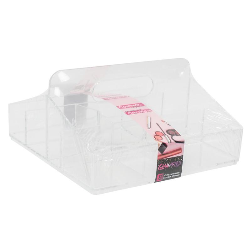 Cosmetic Organizer- 4.2"- Clear image