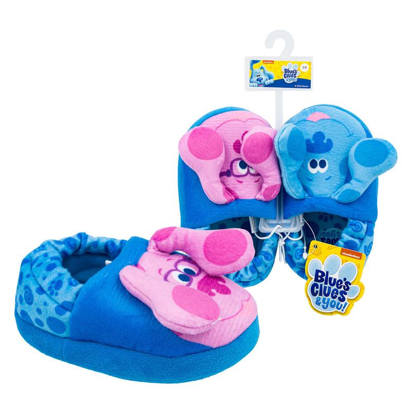 Blue's Clues & You Kids Slippers, Size 5/6 image