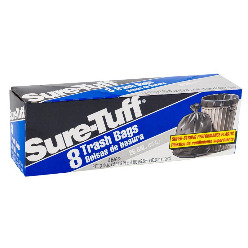 Sure-Tuff Trash Bag 8-pack - 26gal image
