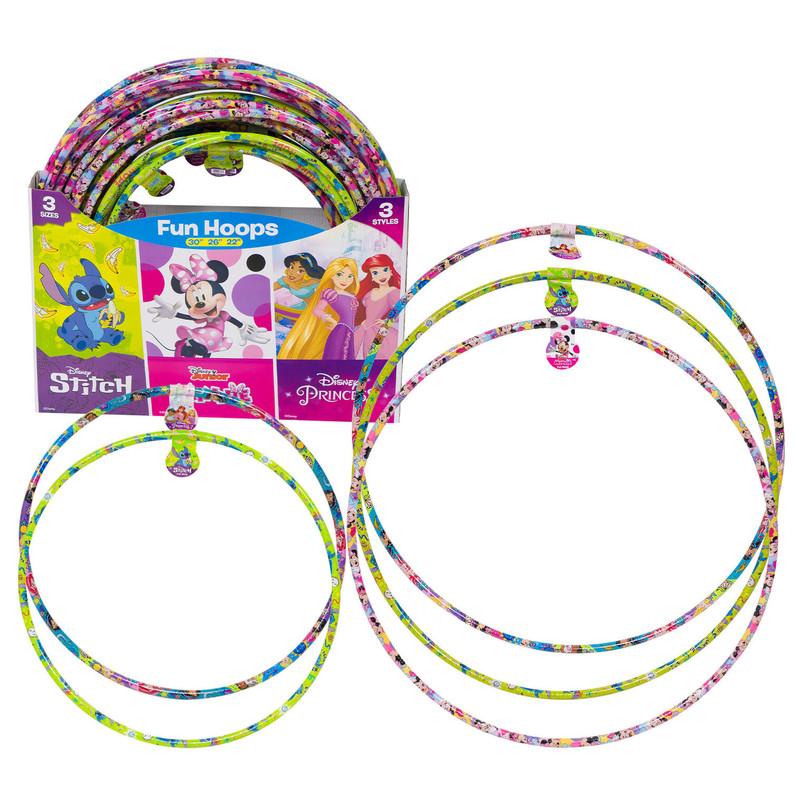Disney Hula Hoop- 22" 26" 30"- 3 Assortments image