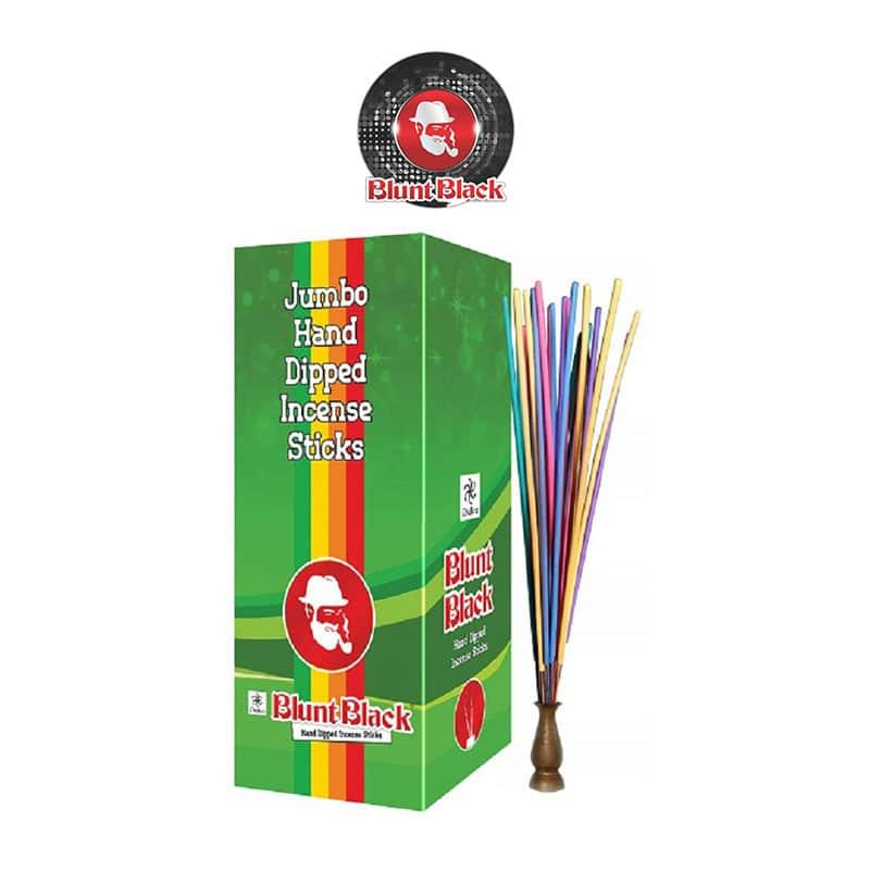 Blunt Black Jumbo Incense Sticks – 24 Pouches / Display image