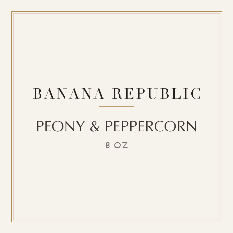PEONY & PEPPERCORN - Banana Republic - BODY MIST SPRAY 8 oz / 236 ml image