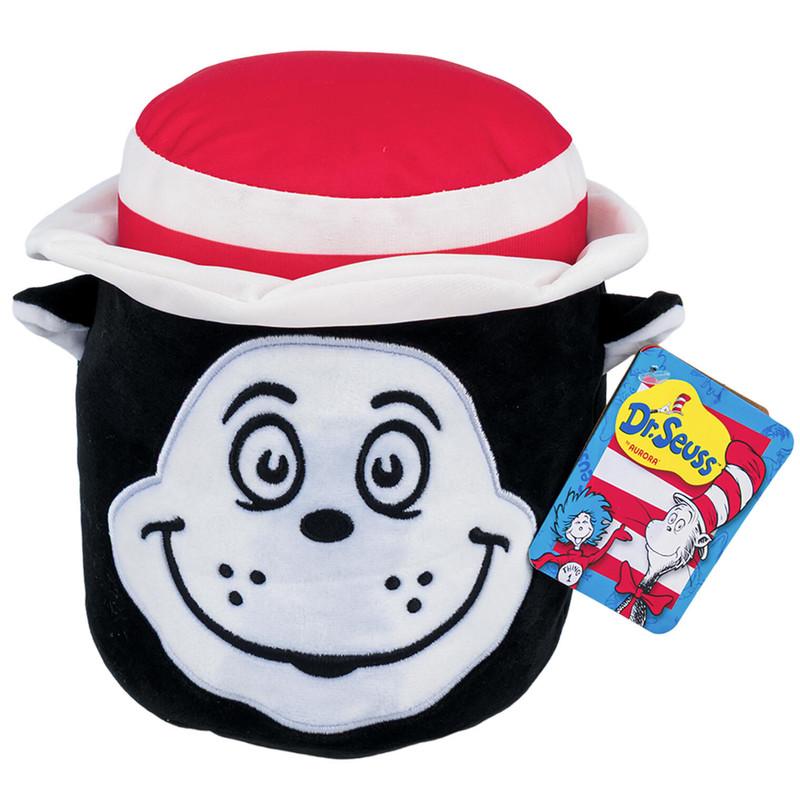 Aurora Dr. Seuss Cat In The Hat Mallow Plush Stuffed Toy, 7" image