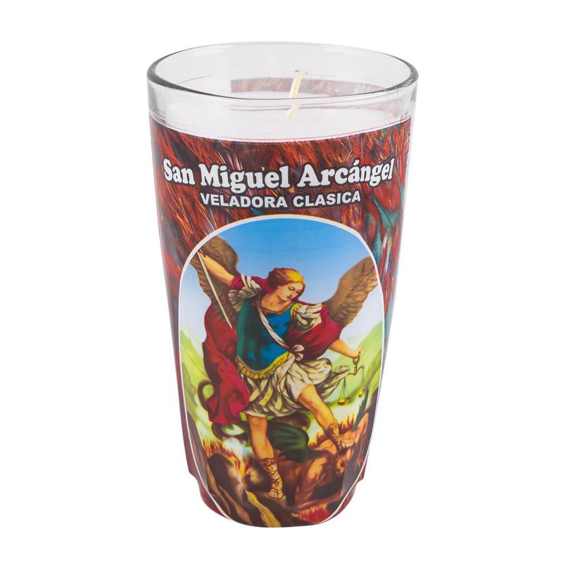 San Miguel Arcangel Candle - 6" image