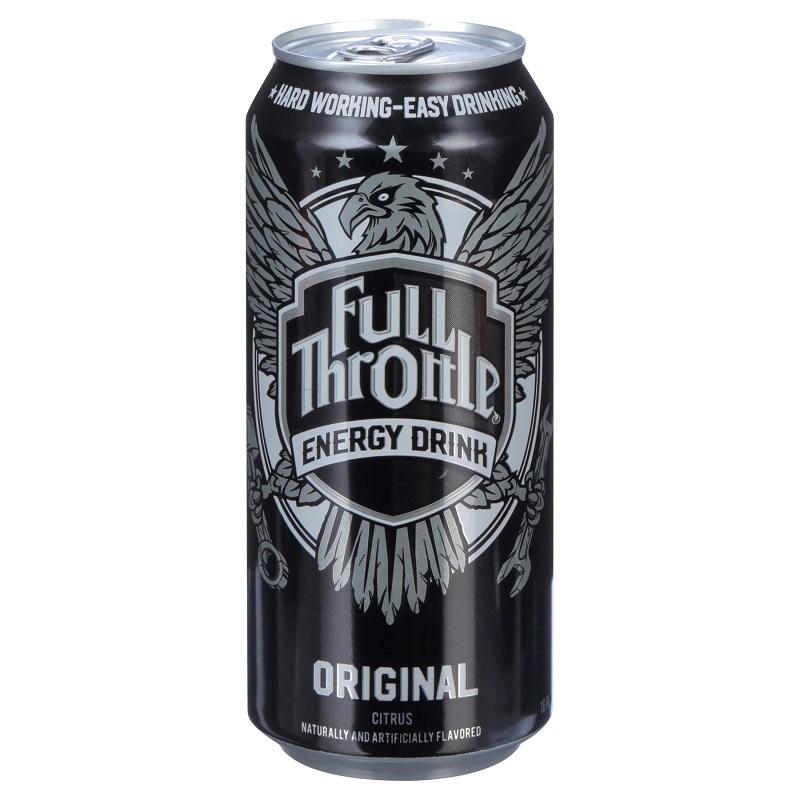 Full Throttle Black Regular 16oz 24 / Case image