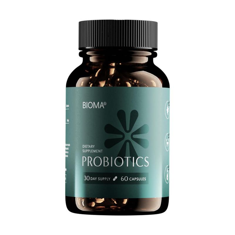Bioma Probiotics for Digestive Health 3 In 1 Gut Health Probiotic 60 Caps image