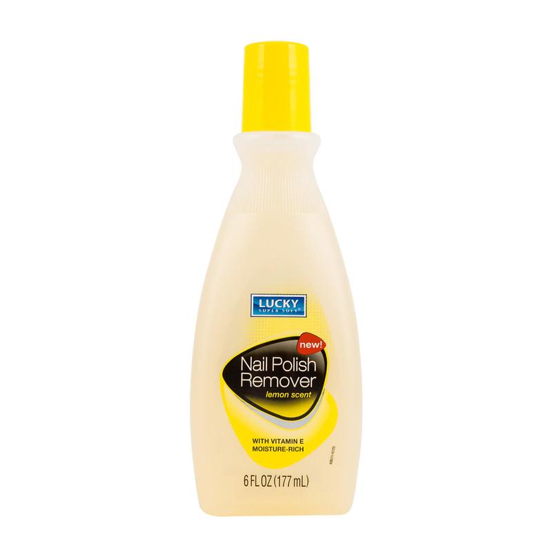 Lucky Super Soft Lemon Nail Polish Remover - 6 oz image