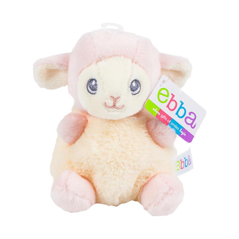 Aurora Ebba Lil Biscuits Baby Lamb Plush Stuffed Animal, 5" image