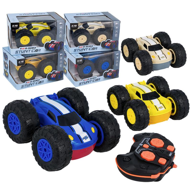 Two-Sided RC Toy Stunt Car, Assorted image