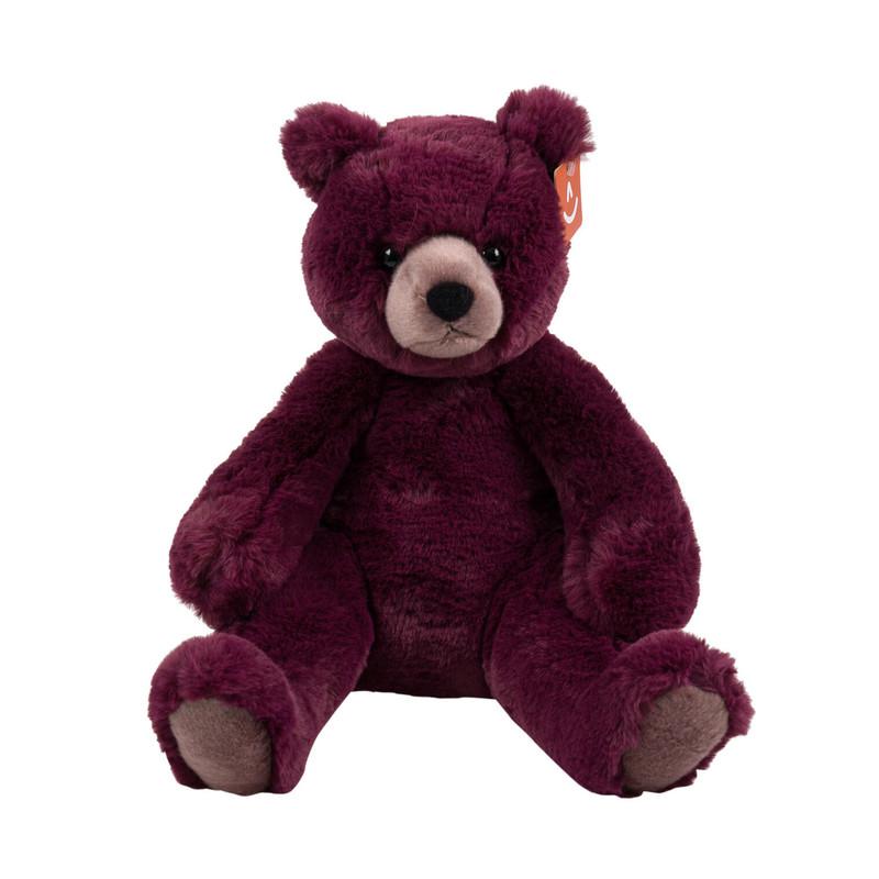 Snuggly Humphrey Bear 15.5", Burgundy image