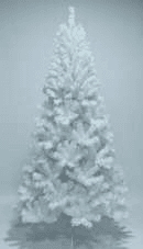 6 ft White Artificial Christmas Tree TL-N-W03