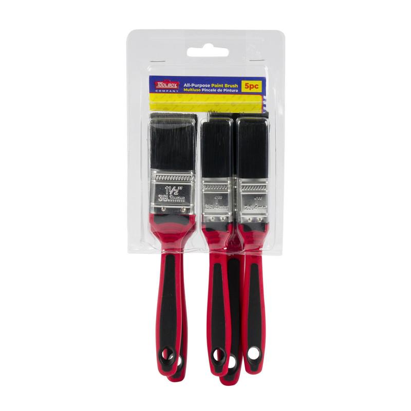 Toolbox Company All-Purpose Paint Brush, 5pc image