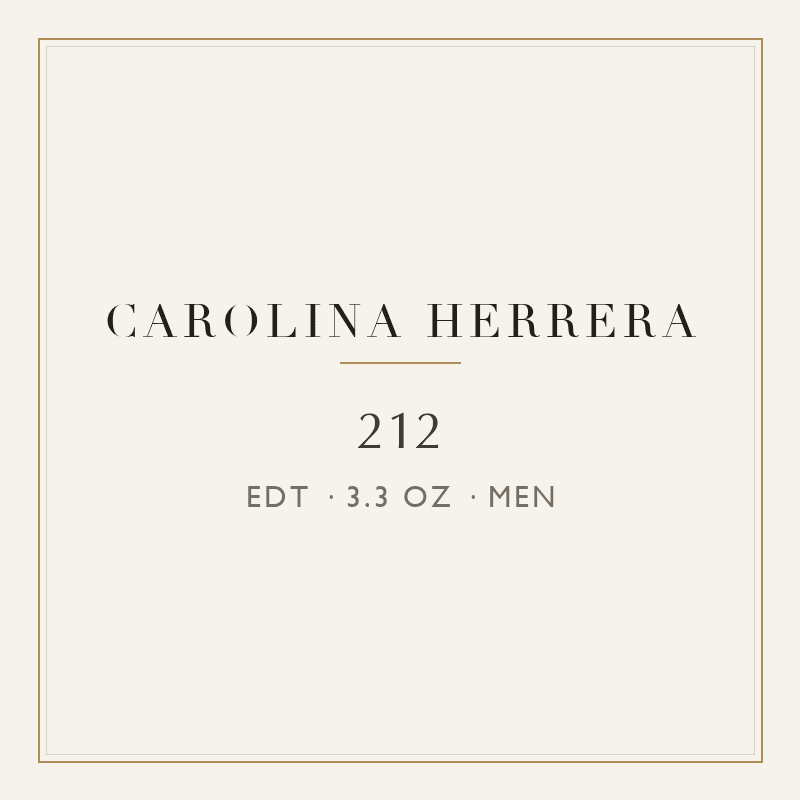 212 - Carolina Herrera - EAU DE TOILETTE SPRAY 3.3 oz Men Tester image