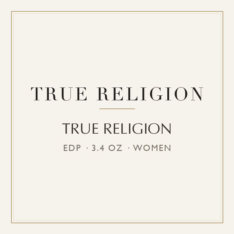 TRUE RELIGION - EAU DE PARFUM SPRAY 3.4 oz / 100 ml Women