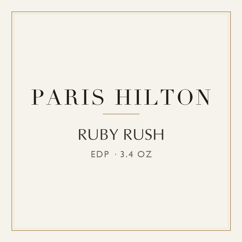 RUBY RUSH - Paris Hilton - EAU DE PARFUM SPRAY 3.4 oz / 100 ml