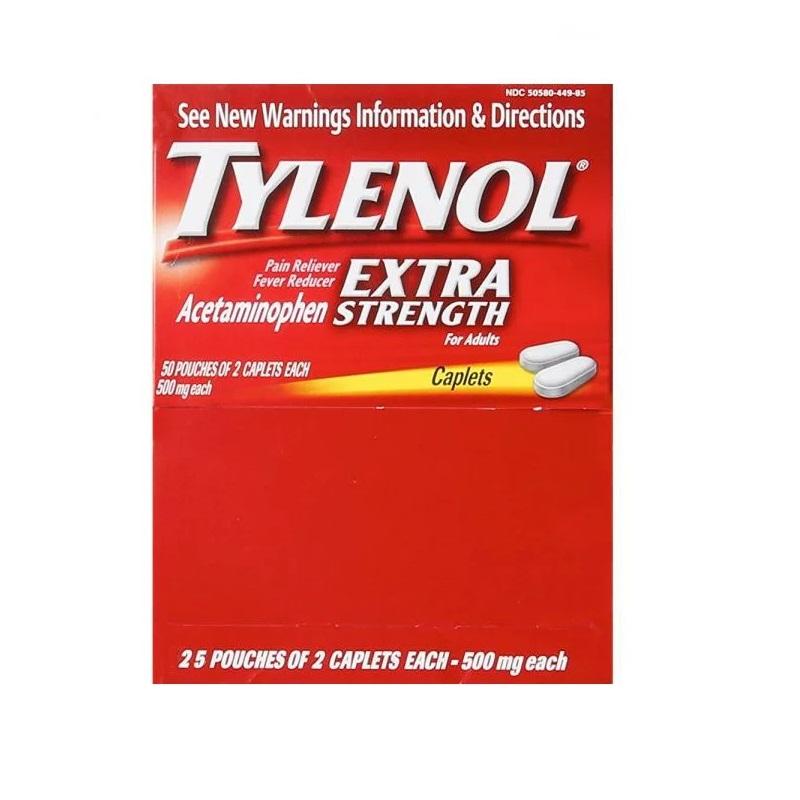 Tylenol® Extra Strength Gravity Retail Display – 25 Pouches / Display image
