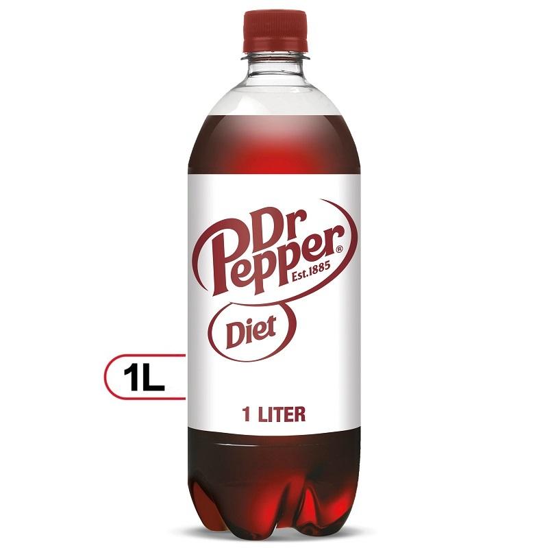 Diet Dr Pepper® 1 Liter – 15 / Case image