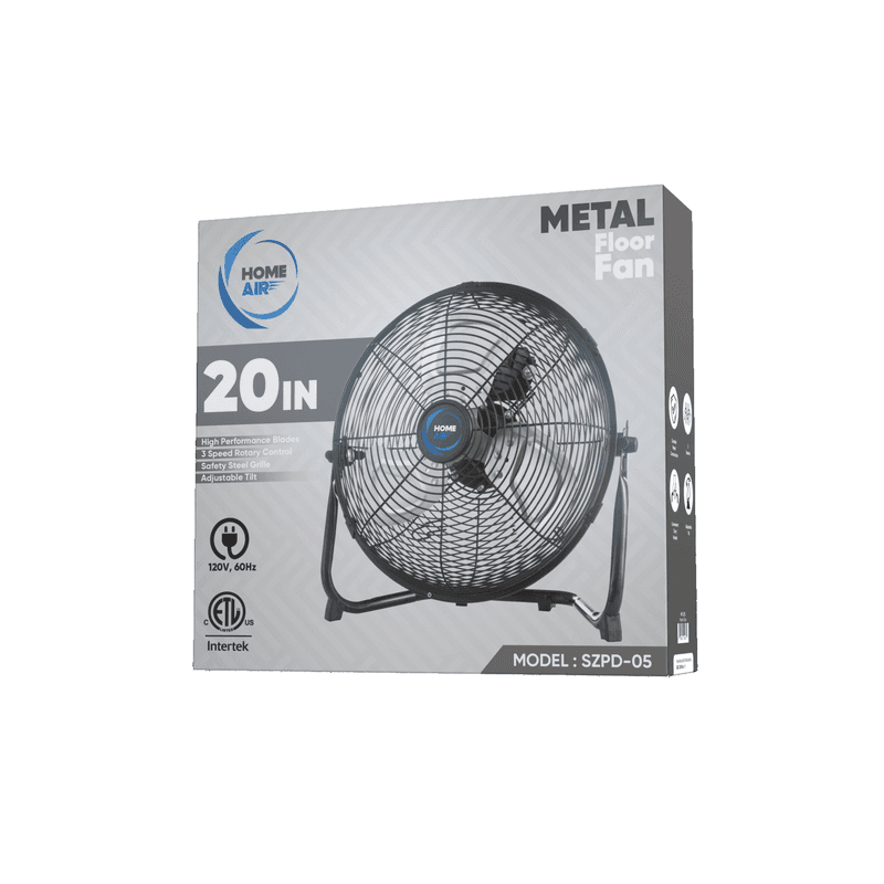 20 Inch Metal Floor Fan – FF-20S image