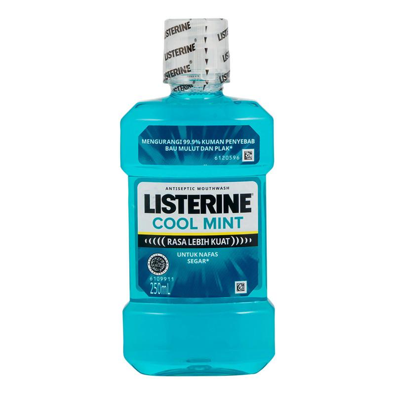 Listerine Cool Mint Antiseptic Mouthwash, 250ml image