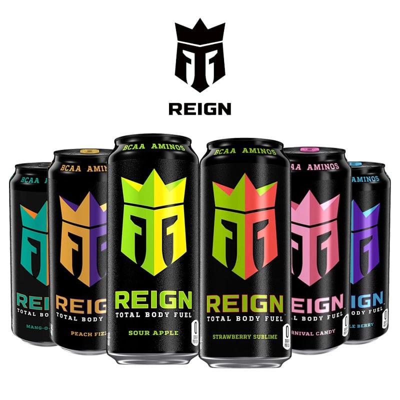 Reign Energy Drinks 16oz – 12 / Case image