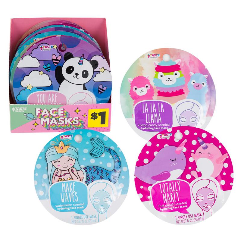 Taste Beauty Hydrating Face Mask, Assorted image