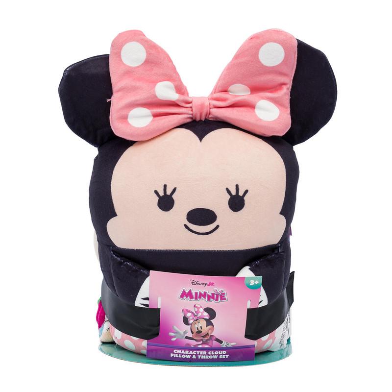 Disney Minnie Character Cloud Pillow & Throw Set image