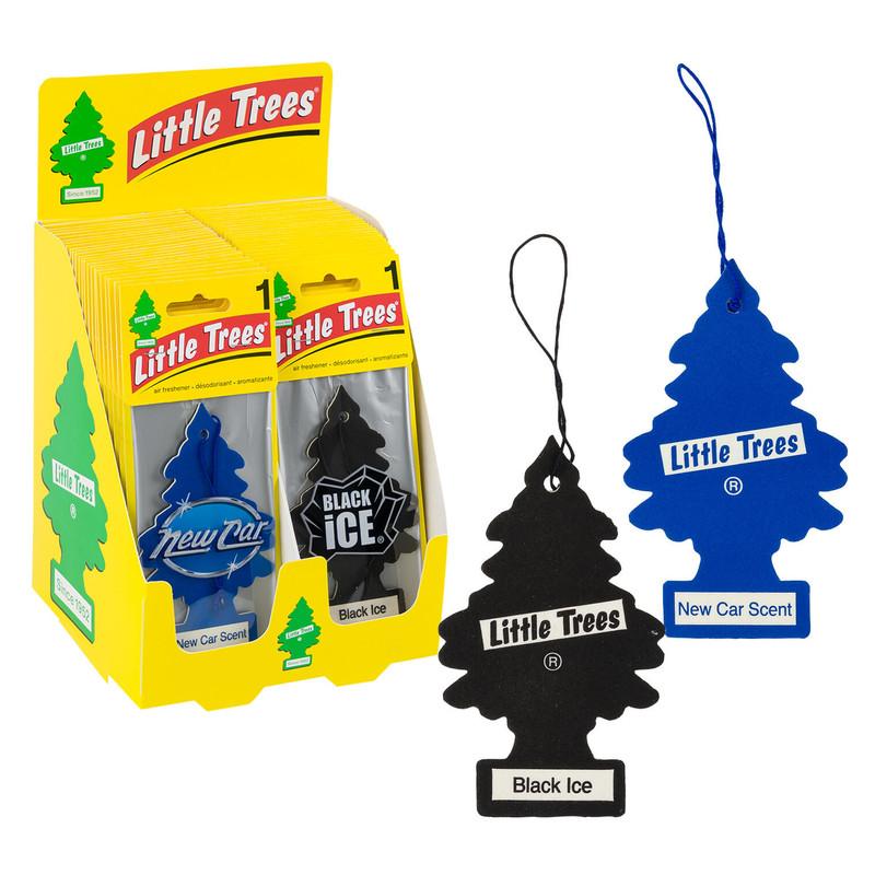 Little Trees Scented Air Freshener - 1 Per Pack - Scented Paper - Disposable - 2 Assorted Scents image