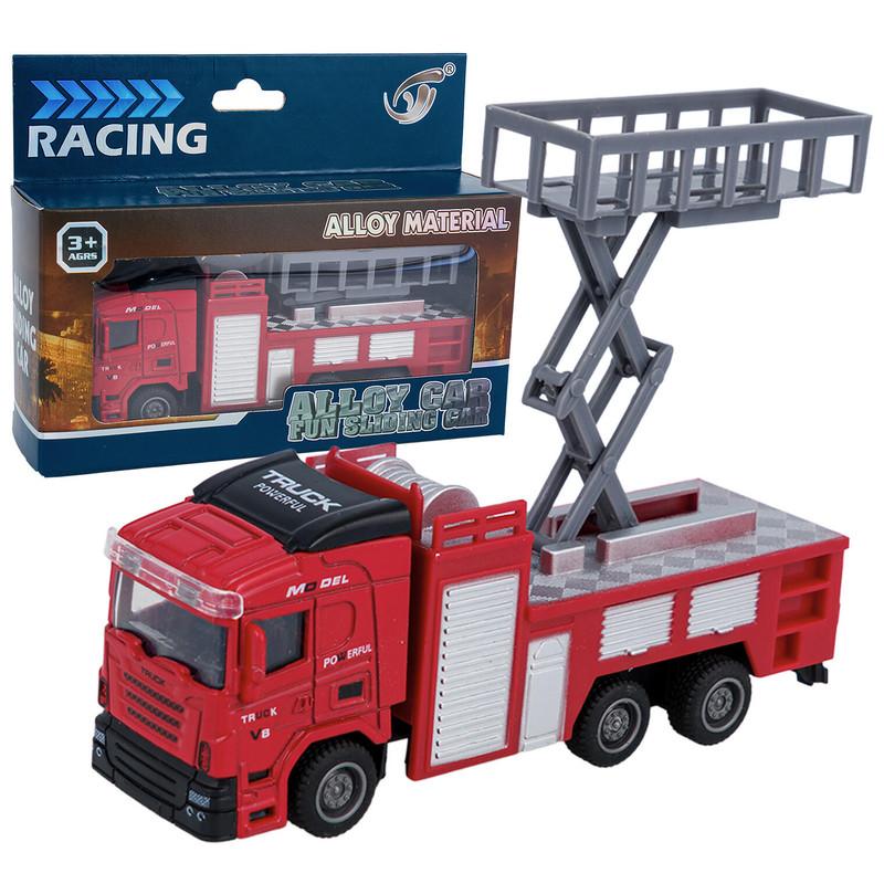 Alloy Fun Sliding Fire Truck Toy image