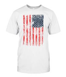 American Flag Grunge T-Shirt