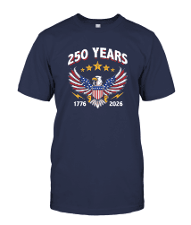 250 Years American Eagle Shield T-Shirt