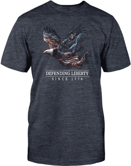 Defending Liberty Since 1776 Eagle T-Shirt image