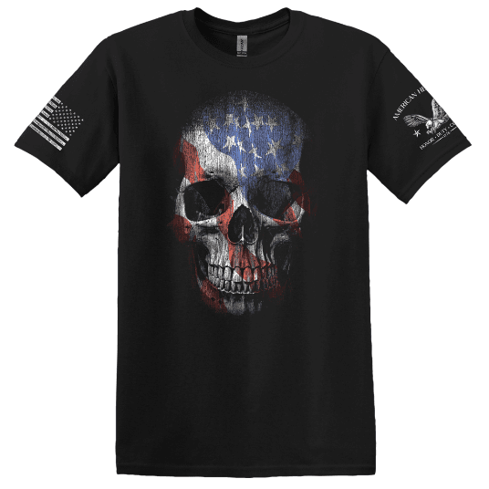 American Heritage Flag Skull image